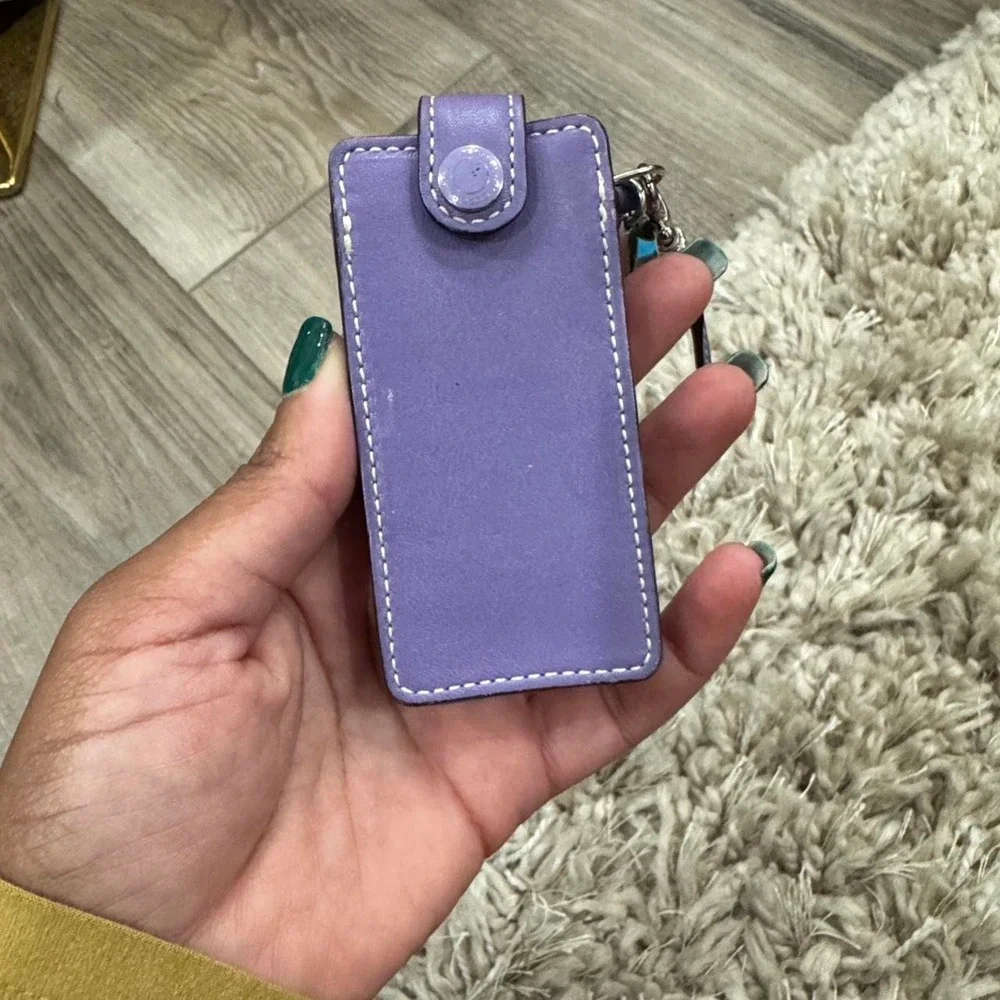 Coach iPod holder